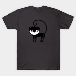 Black Cat Bum T-Shirt